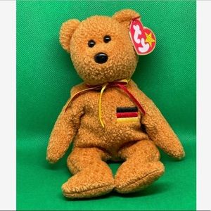 Germania 1990 w/TAG ERRORS/Rare/Beanie Baby/Retired/Valuable/Collectible/New